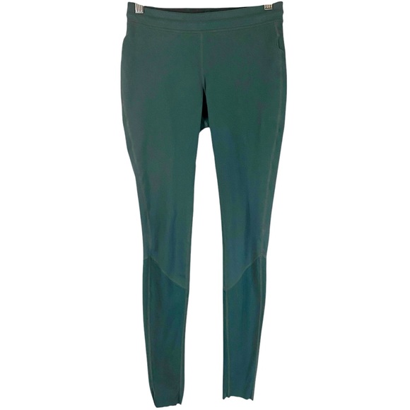 Mountain Hardwear Pants - Women’s Mountain Hardwear Green Cropped Leggings Size Extra Small XS